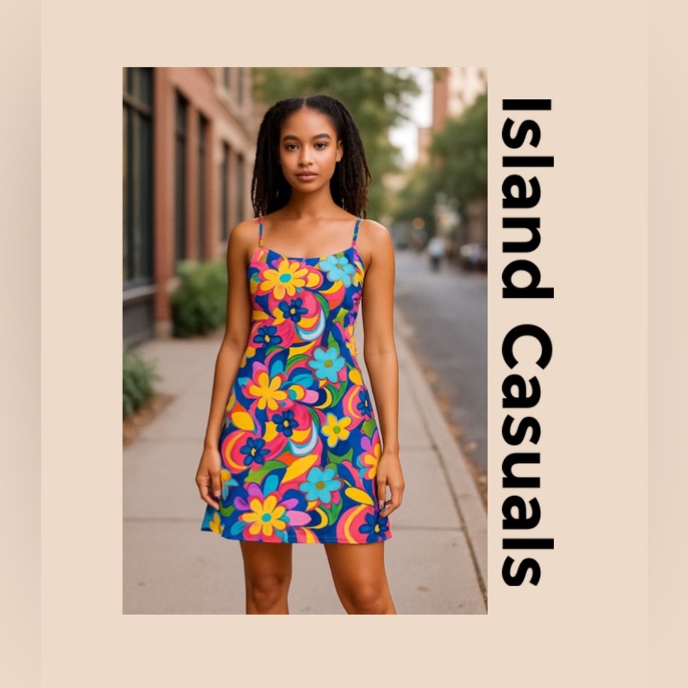 Women’s Spaghetti Strap Summer Dress Size 4